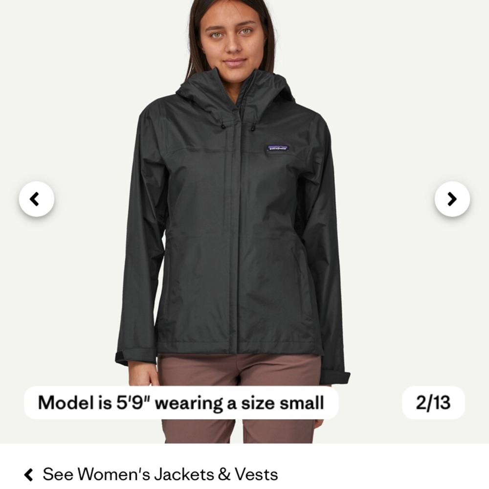 Patagonia Women's Torrentshell Rain Coat